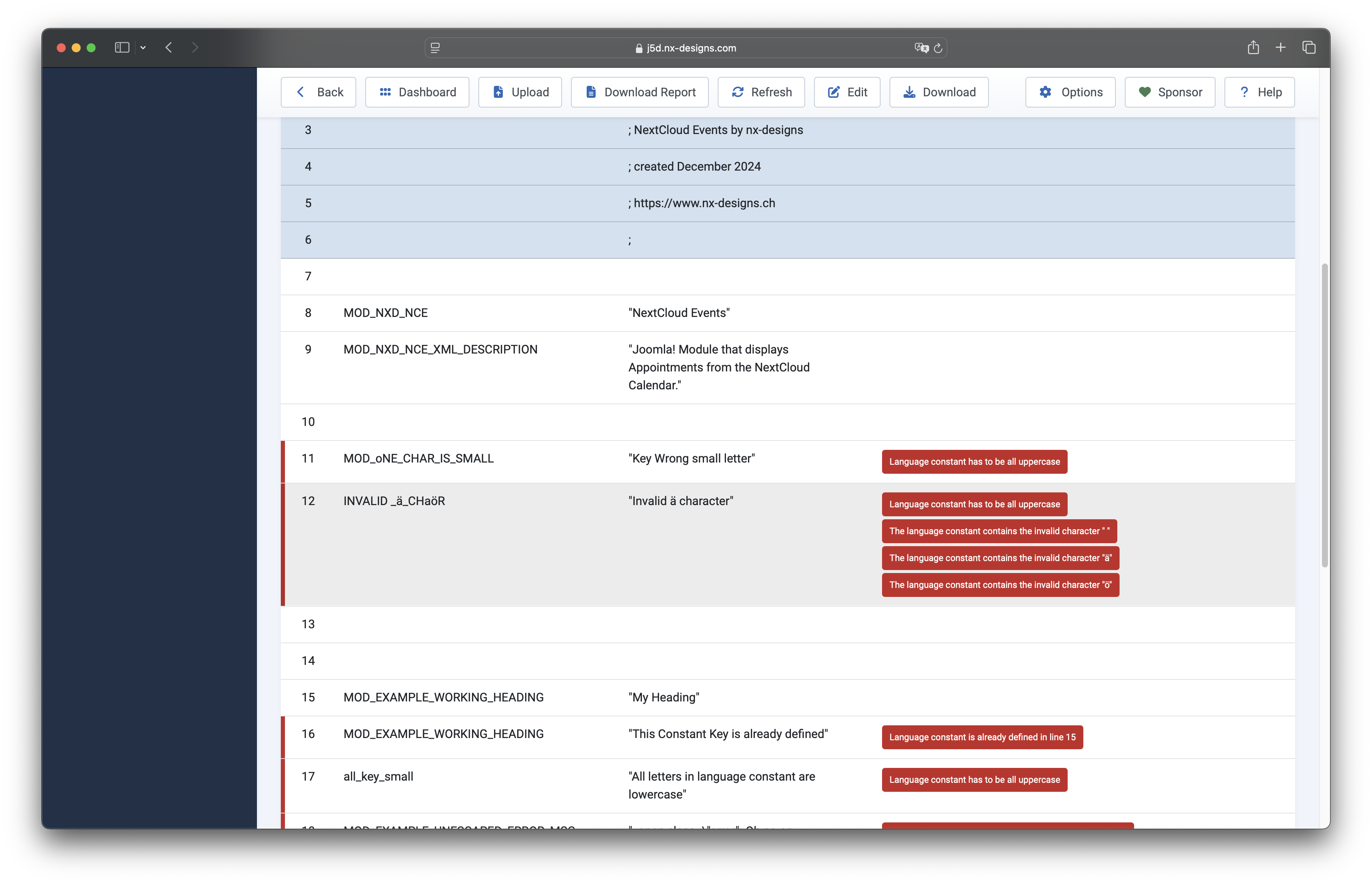 Joomet Checker Overview 2