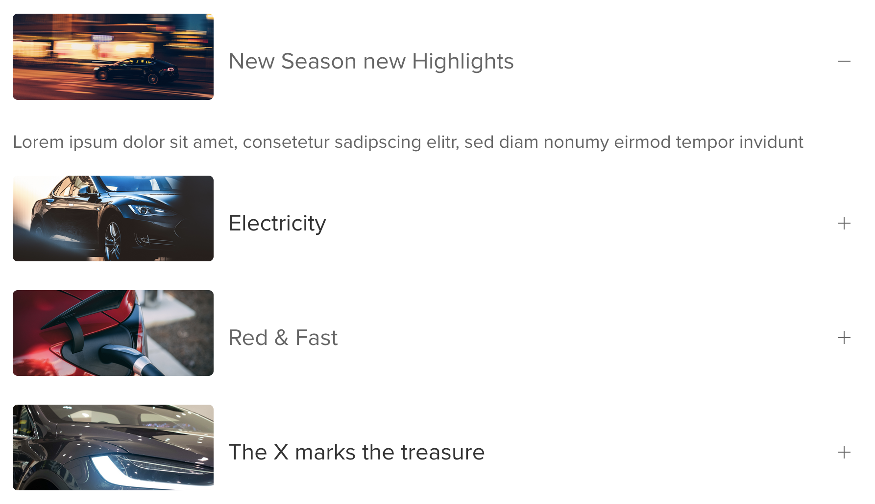 Accordion with Images